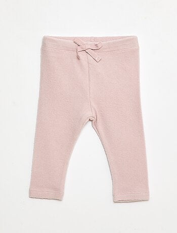 Set di 2 leggings in ciniglia
