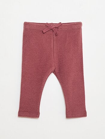 Set di 2 leggings in ciniglia