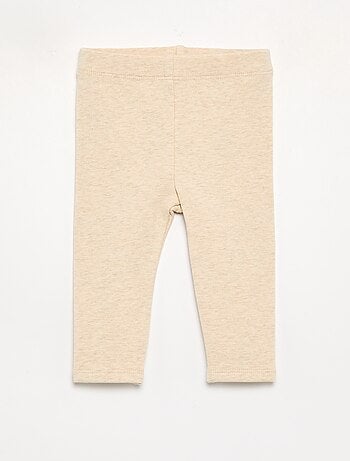 Set di 2 leggings in felpa