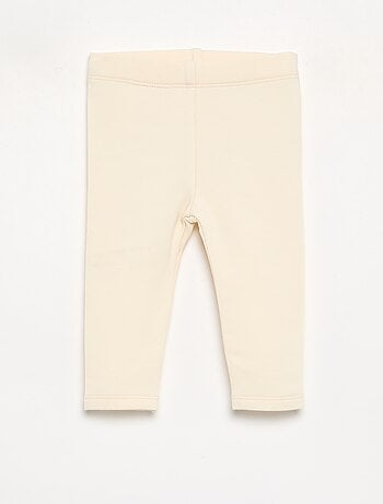 Set di 2 leggings in felpa