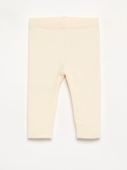 Set di 2 leggings in felpa - Kiabi