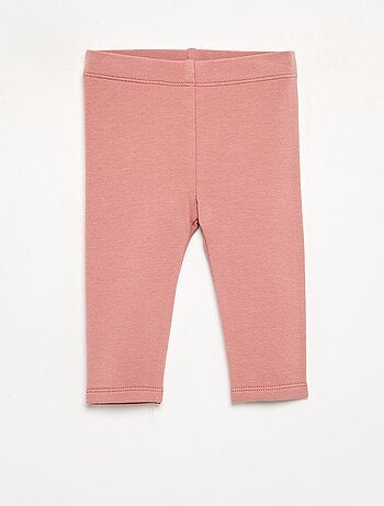 Set di 2 leggings in felpa