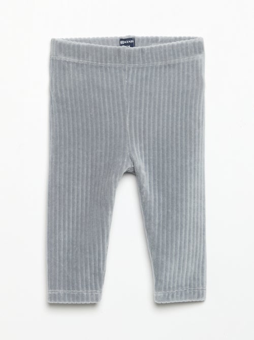 Set di 2 leggings in velluto a costine - Kiabi