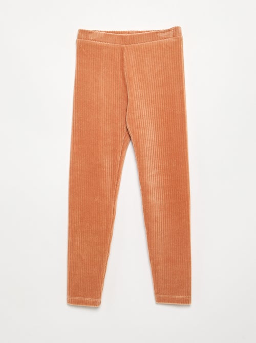 Set di 2 leggings in velluto a costine - Kiabi Set di 2 leggings in velluto a costine - Kiabi