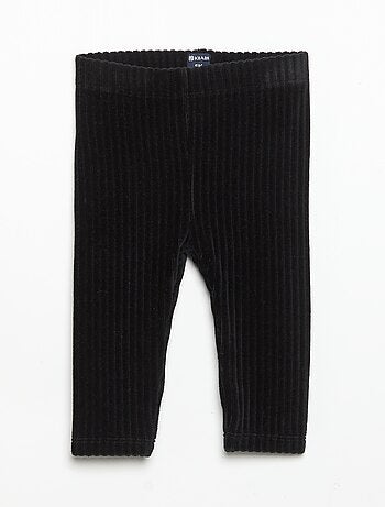Set di 2 leggings in velluto a costine
