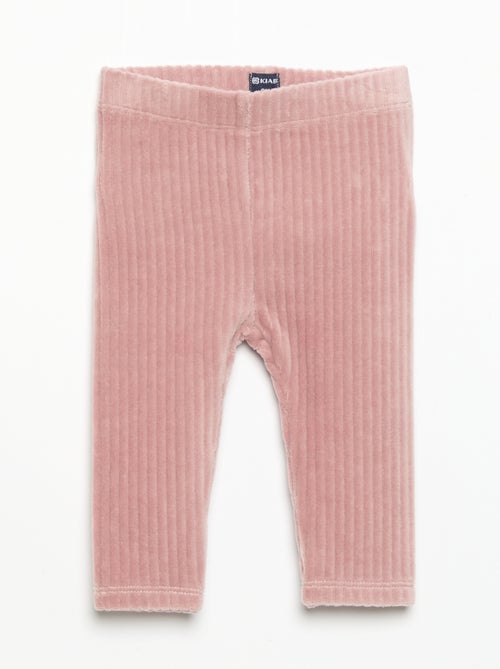 Set di 2 leggings in velluto a costine - Kiabi