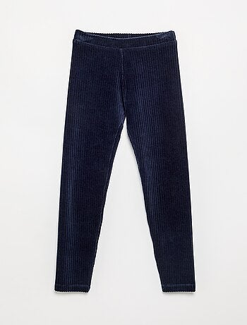 Set di 2 leggings in velluto a costine