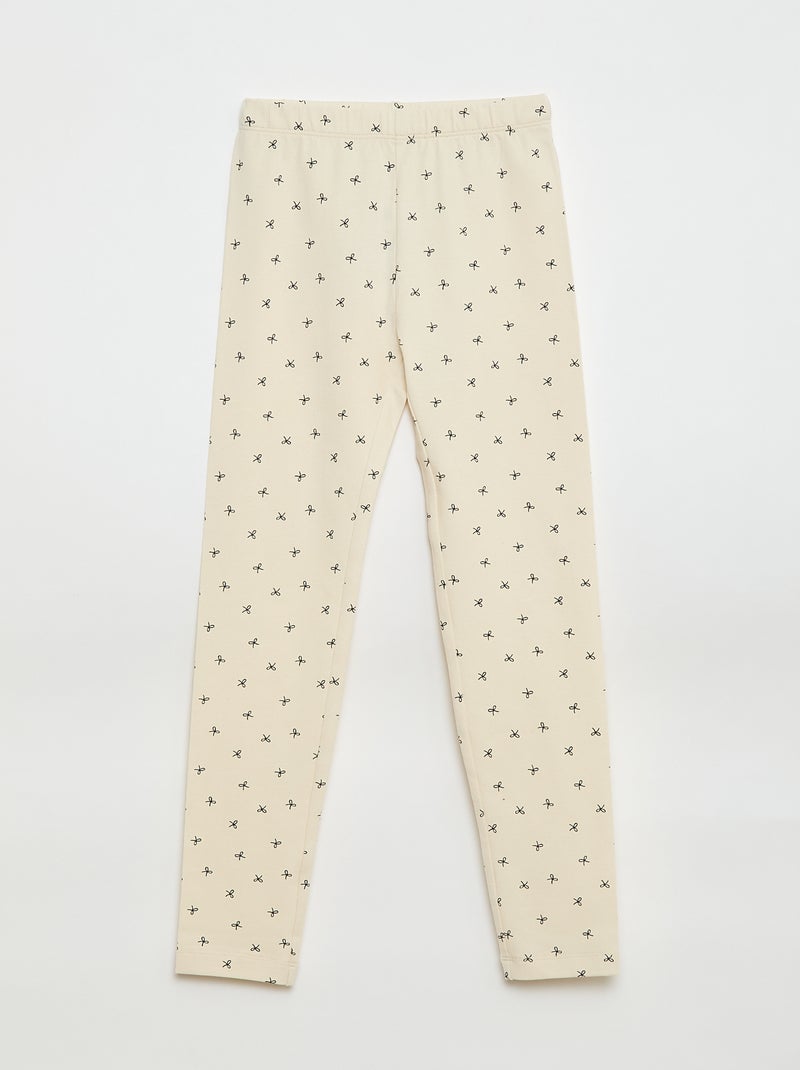 Set di 2 Leggings Lunghi Beige - Kiabi