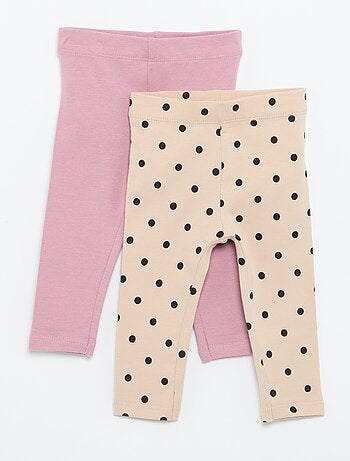Set di 2 leggings lunghi