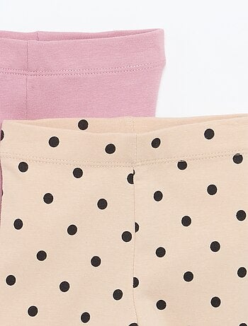Set di 2 leggings lunghi