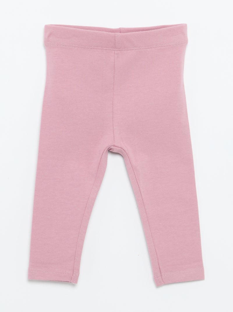 Set di 2 leggings lunghi Beige - Kiabi
