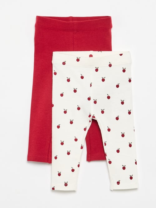 Set di 2 leggings lunghi - Kiabi
