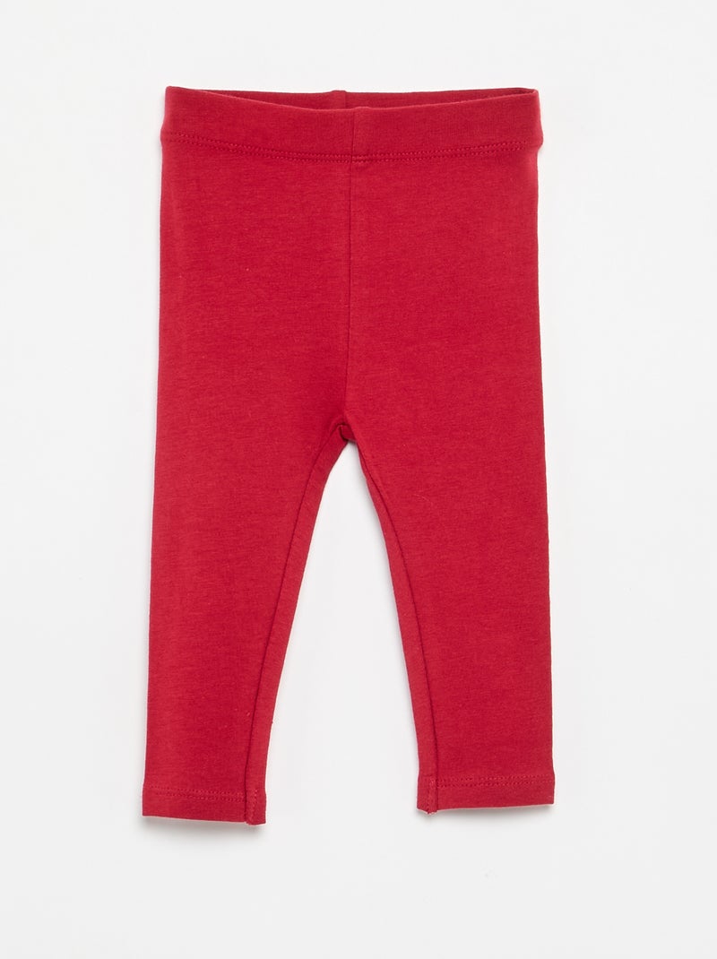 Set di 2 leggings lunghi Bianco - Kiabi