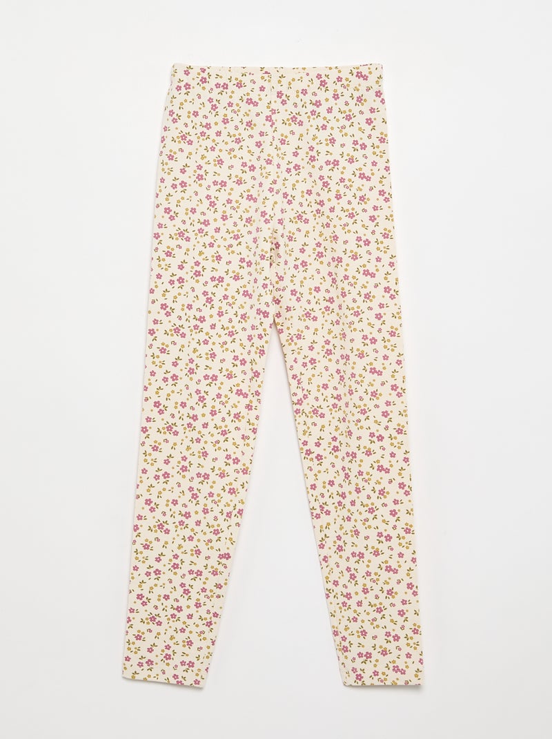 Set di 2 leggings lunghi Bianco - Kiabi