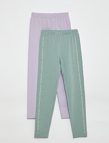 Set di 2 Leggings Lunghi