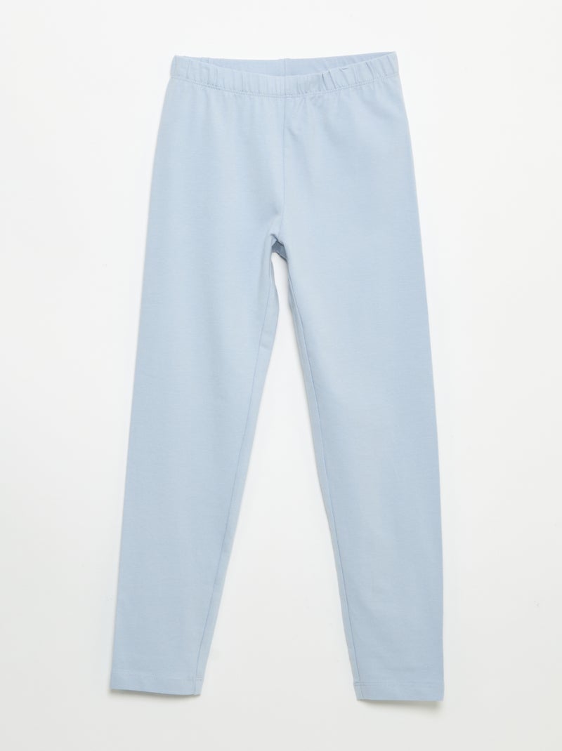 Set di 2 leggings lunghi Blu - Kiabi
