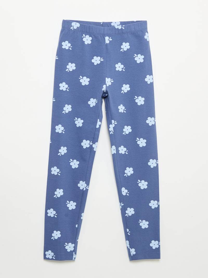 Set di 2 leggings lunghi Blu - Kiabi