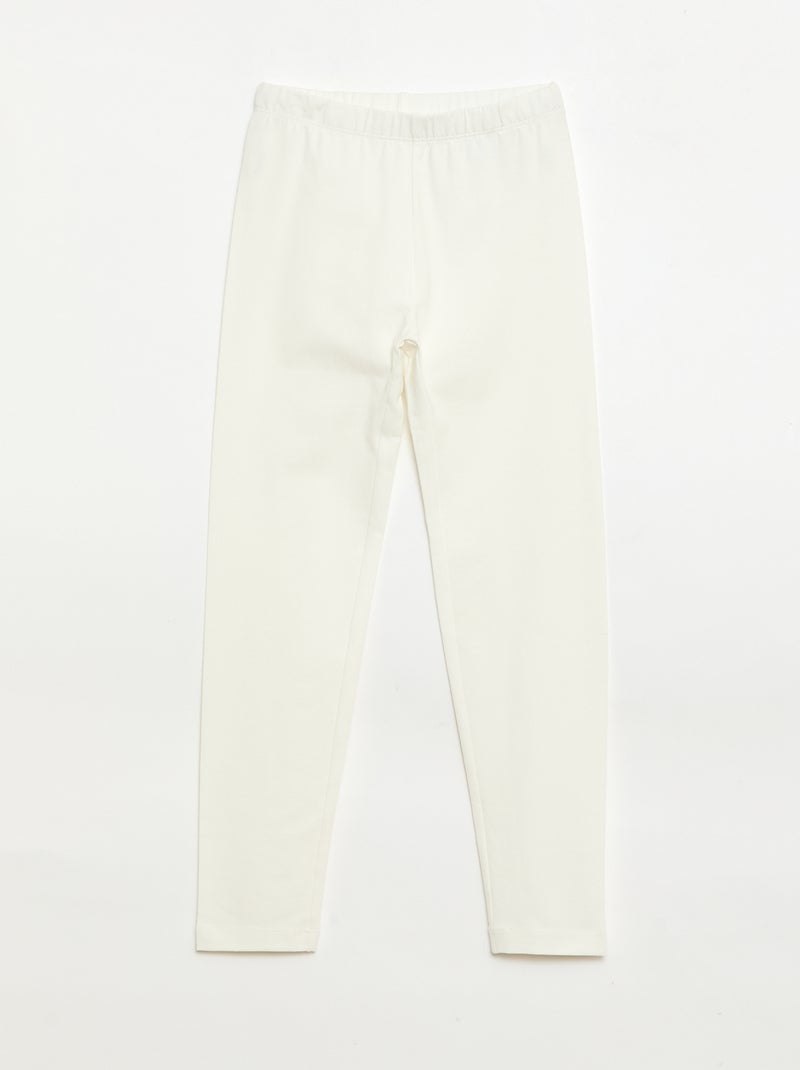 Set di 2 Leggings Lunghi Giallo - Kiabi
