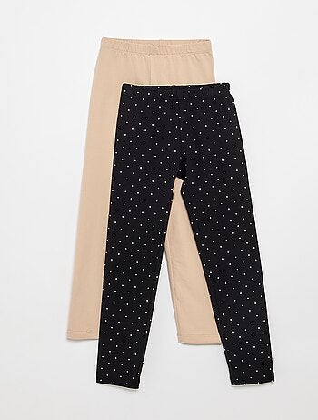 Set di 2 leggings lunghi
