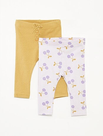 Set di 2 leggings lunghi