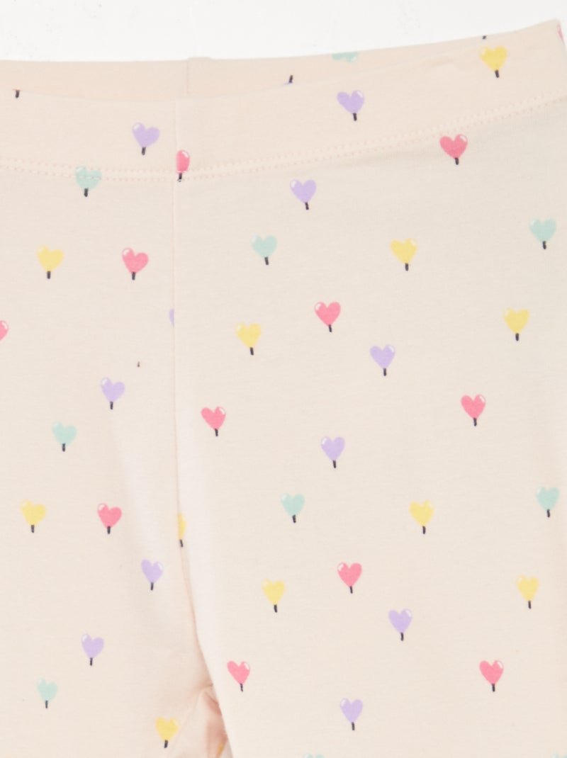 Set di 2 leggings ROSA - Kiabi