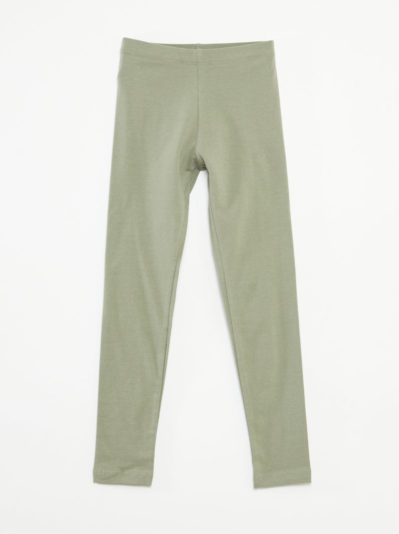 Set di 2 leggings Verde - Kiabi