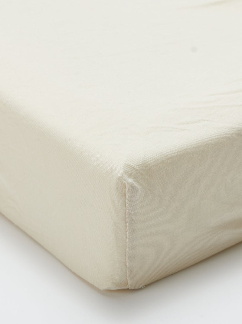 Set di 2 lenzuola con angoli - 60 x 120 cm BIANCO - Kiabi