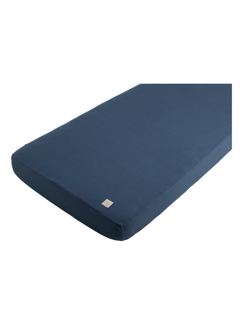 Set di 2 lenzuola con angoli in cotone per - SAUTHON Blu - Kiabi