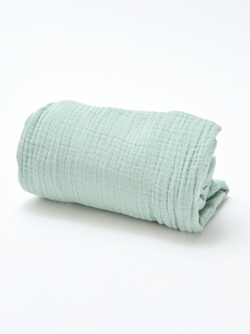 Set di 2 lenzuola con angoli in mussola soffice - Kiabi