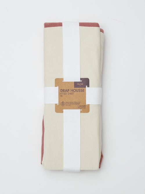 Set di 2 lenzuola con angoli per neonato (70x140) in jersey - Kiabi Home - Kiabi