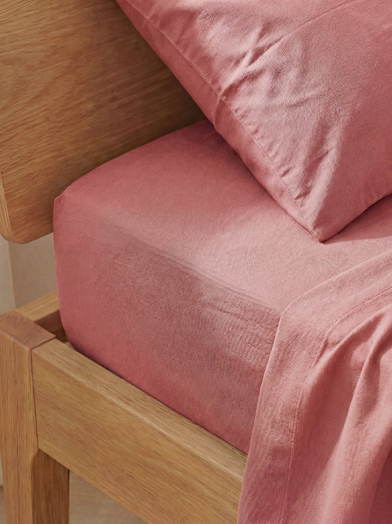 Set di 2 lenzuola con angoli per neonato (70x140) in jersey - Kiabi Home BIANCO - Kiabi