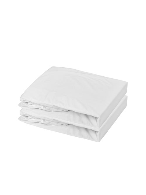 Set di 2 lenzuola per culla in cotone elasticizzato - Kiabi