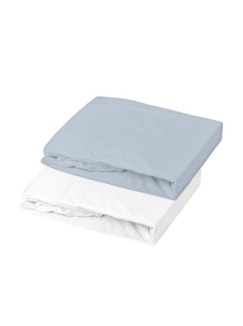 Set di 2 lenzuola per culla in cotone elasticizzato - Kiabi