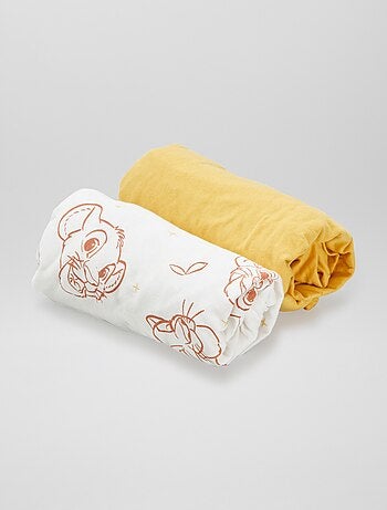 Set di 2 lenzuoli con angoli 'Disney'