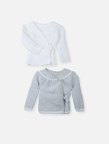 Set di 2 Maglioncini con Laccetti