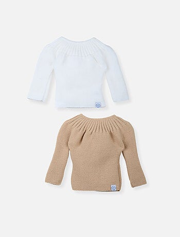 Set di 2 Maglioncini con Laccetti