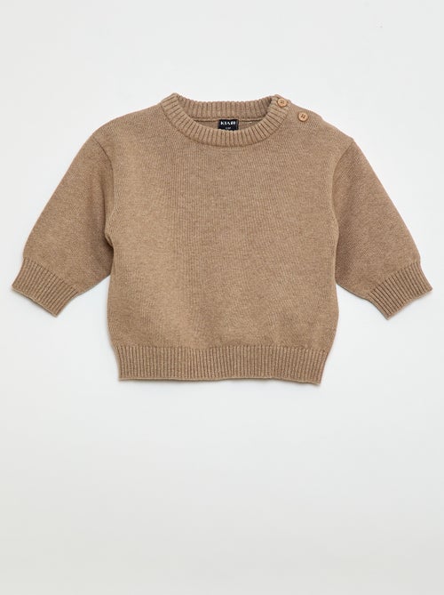 Set di 2 maglioni in maglia compatta - Kiabi