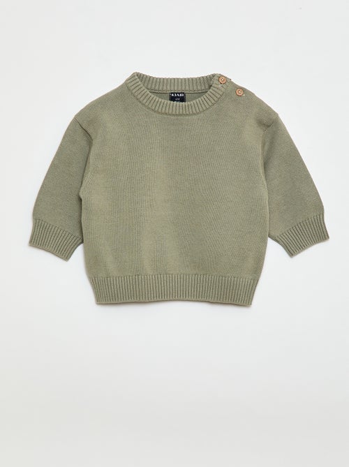 Set di 2 maglioni in maglia compatta - Kiabi