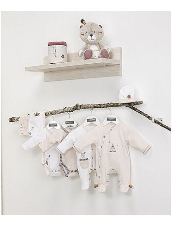 Set di 2 maniche lunghe bodies in cotone per - sauthon