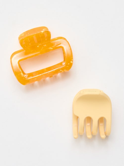 Set di 2 mollette a granchio fantasia - Kiabi