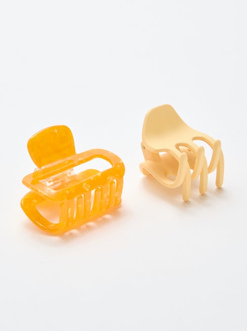 Set di 2 mollette a granchio fantasia - Kiabi