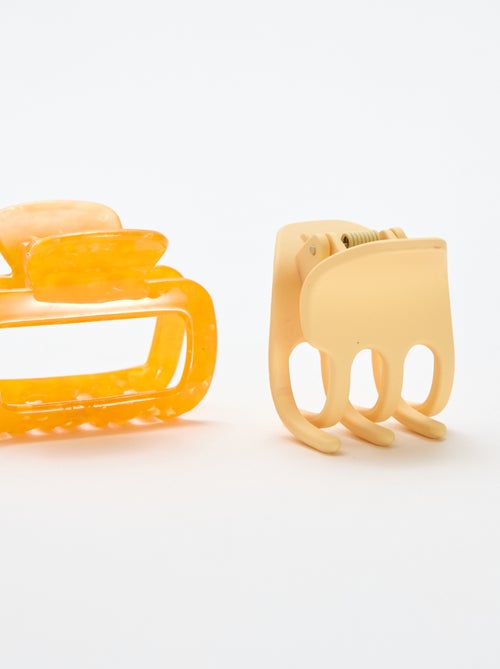 Set di 2 mollette a granchio fantasia - Kiabi