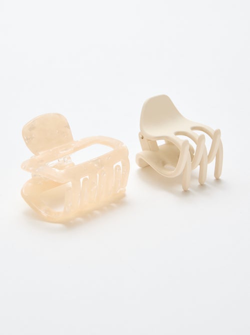 Set di 2 mollette a granchio fantasia - Kiabi