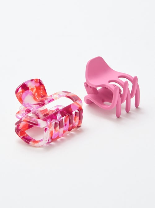 Set di 2 mollette a granchio fantasia - Kiabi