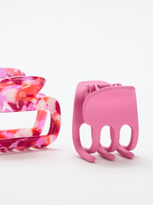 Set di 2 mollette a granchio fantasia - Kiabi