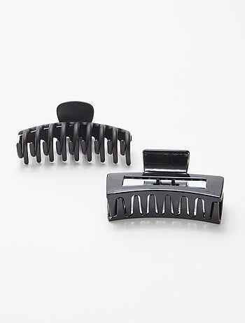 Set di 2 mollettoni per capelli -