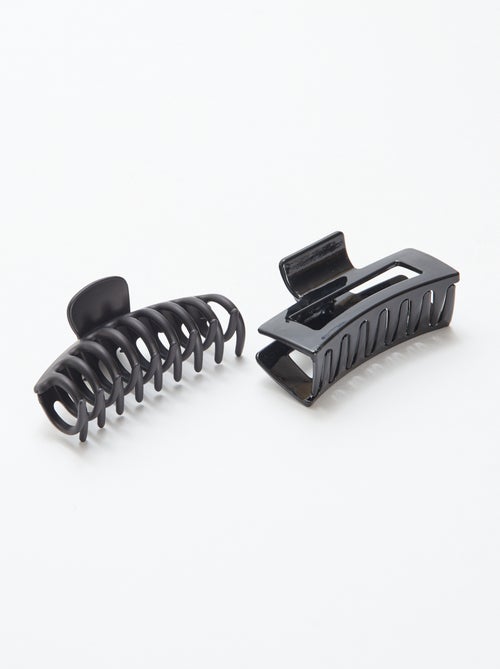 Set di 2 mollettoni per capelli - - Kiabi