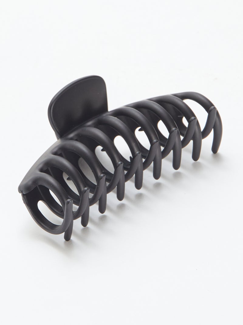 Set di 2 mollettoni per capelli - Nero - Kiabi