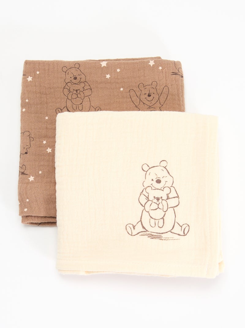 Set di 2 mussole \'Disney\' Beige - Kiabi