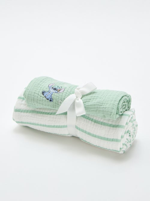 Set di 2 mussole 'Disney' in garza di cotone - Kiabi